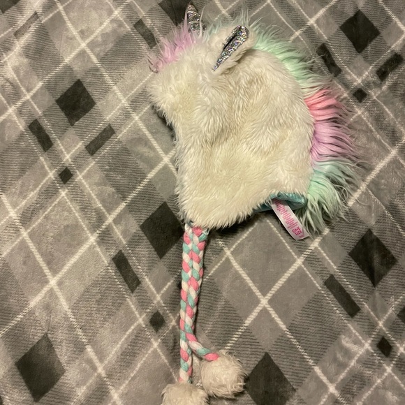 Justice Other - Justice Unicorn winter hat Girls one size fits all